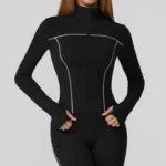 Slim Fit Sports Jacket China Sportswear Custom Sportswear Manufacturer Workout Jacket