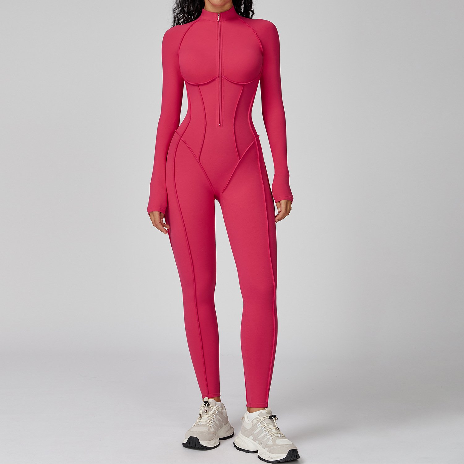 One Piece Workout Bodysuit Sportswear From China Custom Fitness Apparel Manufacturer Fitted Jumpsuit Yoga One Piece Jumpsuit​