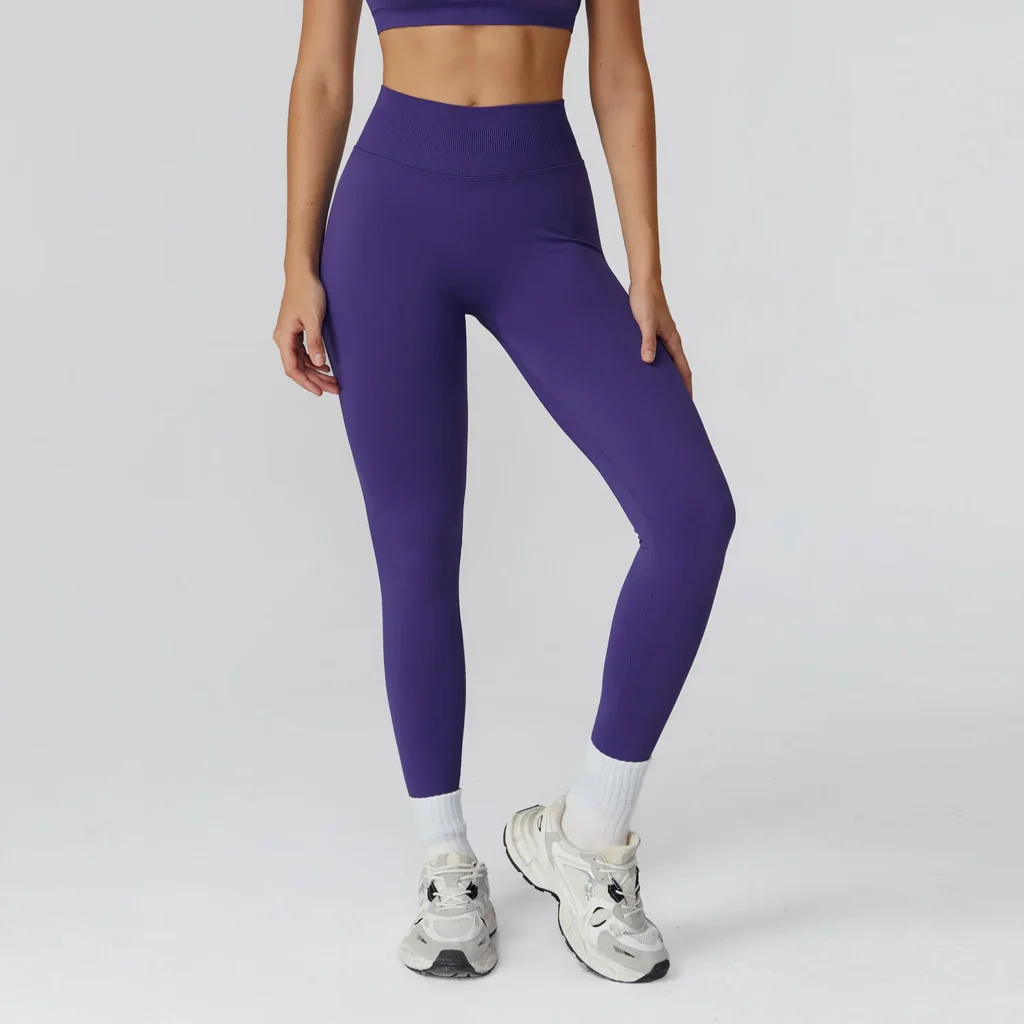 Wholesale Yoga Leggings Seamless Workout Clothes Yoga Pants Manufacturers Sportswear From China