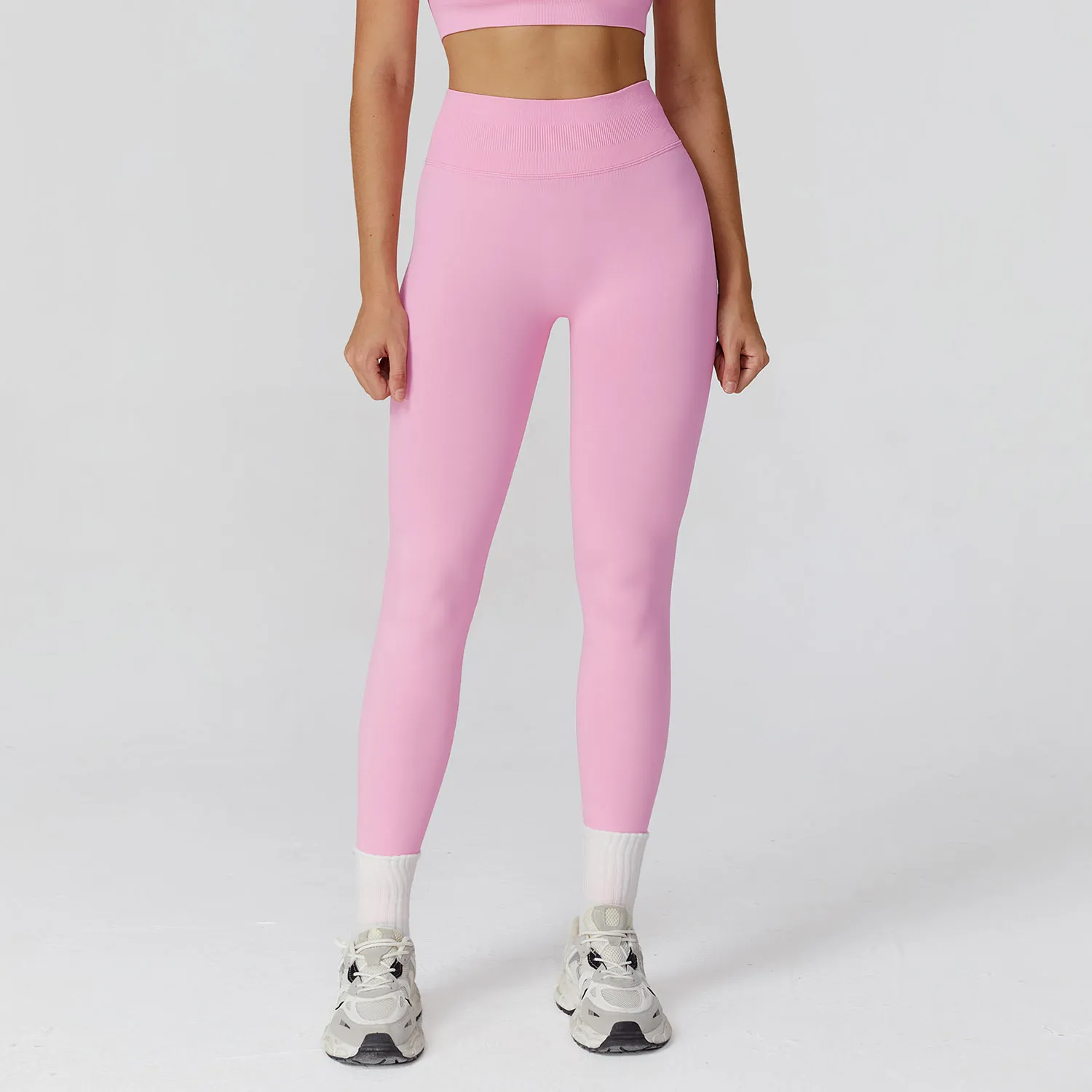 Wholesale Yoga Leggings Seamless Workout Clothes Yoga Pants Manufacturers Sportswear From China