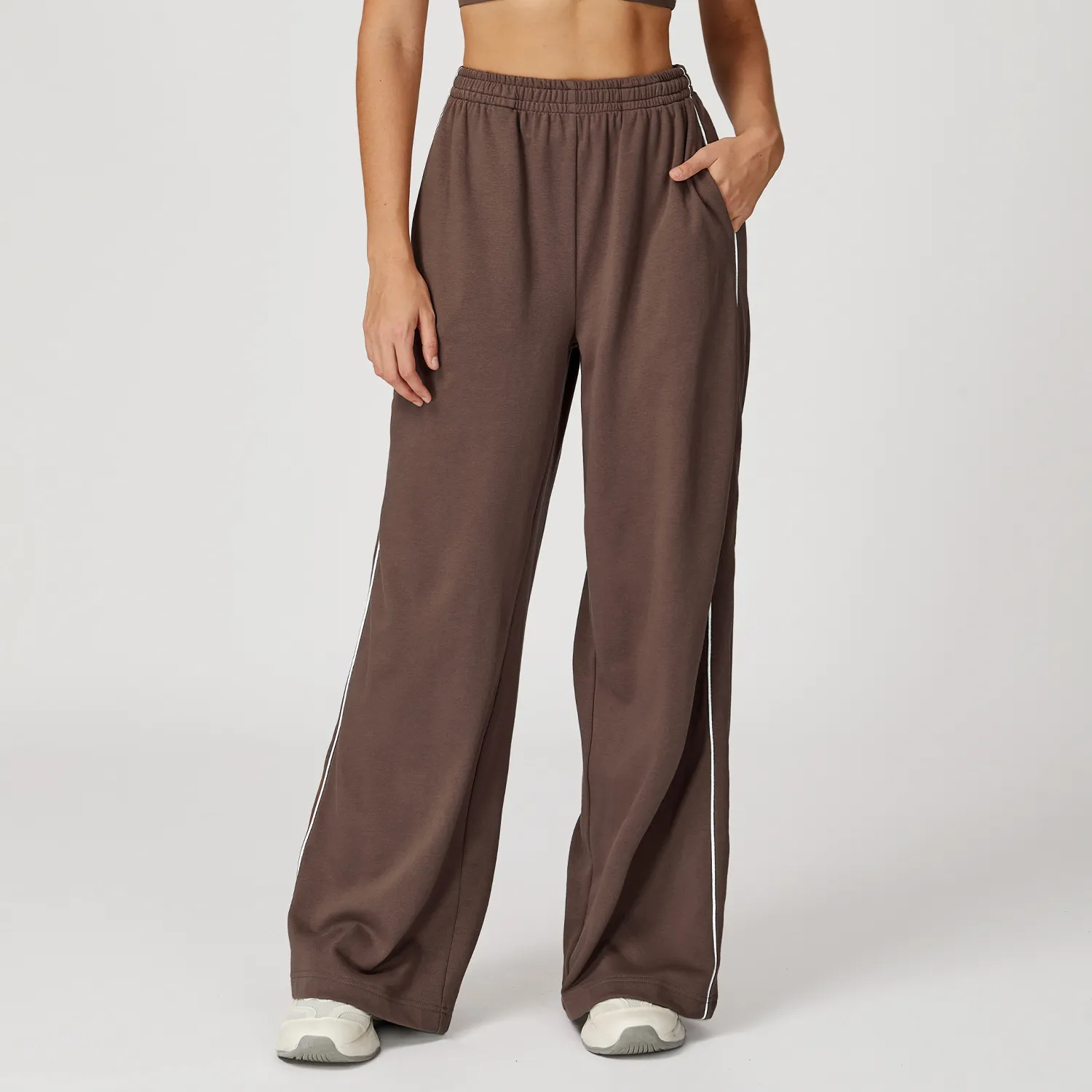 Loose Fit Cargo Sweatpants with Pockets Private Label Athletic Apparel Active Wear Manufacturer