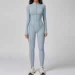 One Piece Workout Bodysuit Sportswear From China Custom Fitness Apparel Manufacturer Fitted Jumpsuit Yoga One Piece Jumpsuit​