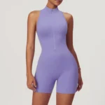 Womens Workout Bodysuit Private Label Sportswear Gym Wear Manufacturer Best Yoga Jumpsuit