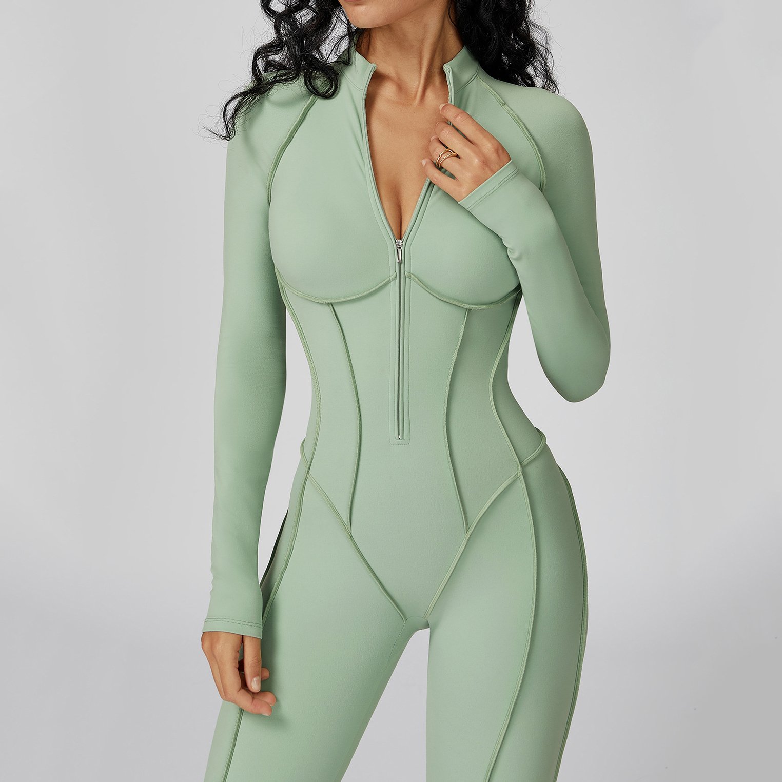 One Piece Workout Bodysuit Sportswear From China Custom Fitness Apparel Manufacturer