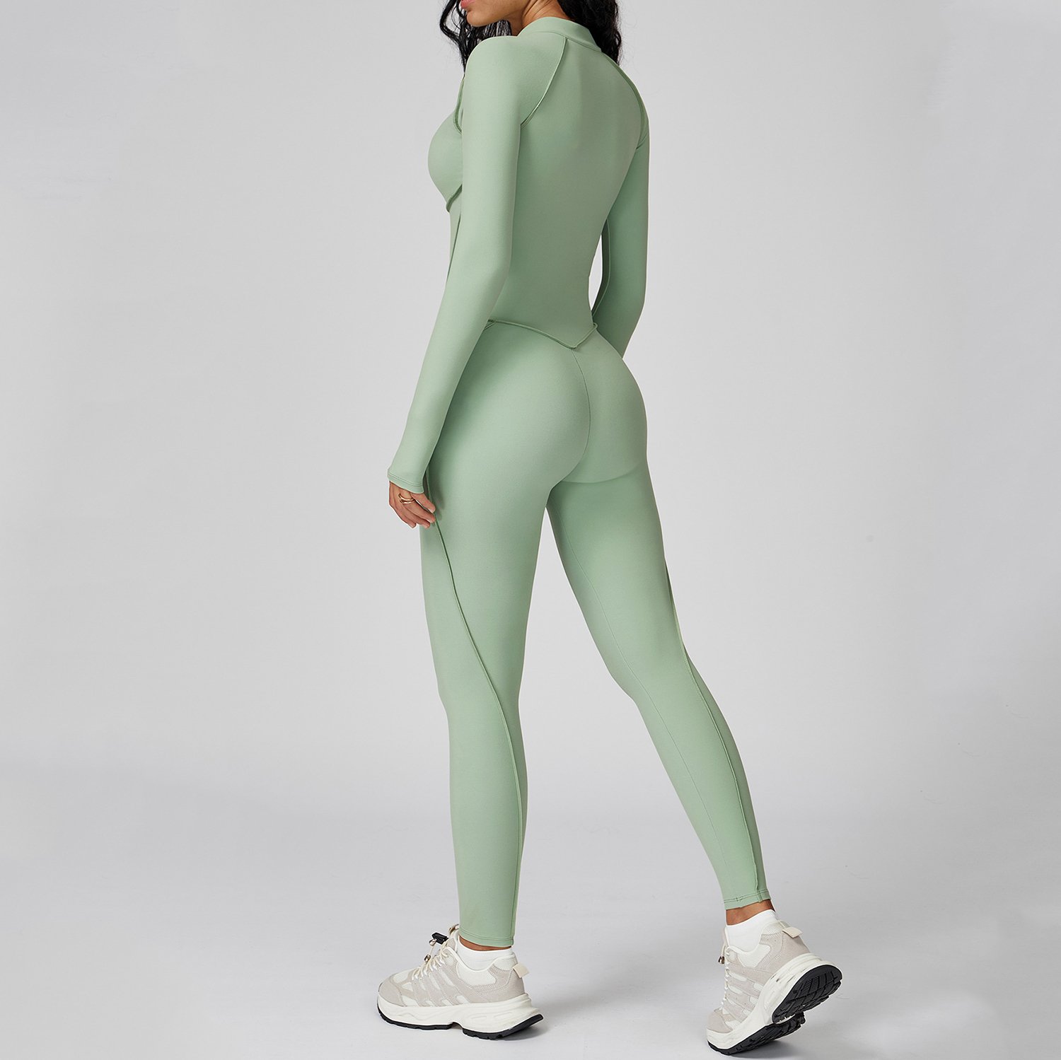One Piece Workout Bodysuit Sportswear From China Custom Fitness Apparel Manufacturer Fitted Jumpsuit Yoga One Piece Jumpsuit​