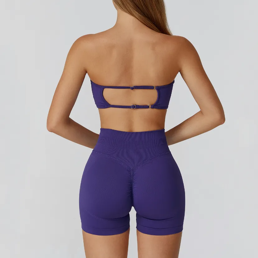 Seamless Sports Bra Personalised Workout Clothes Private Label Fitness Wear Athleta Bra