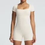 Womens Workout Bodysuit Seamless Gym Wear One Piece Yoga Jumpsuit Sportswear Supplier China