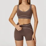 Wholesale Gym Shorts Womens Yoga Shorts Personalised Workout Clothes Shorts Manufacturer