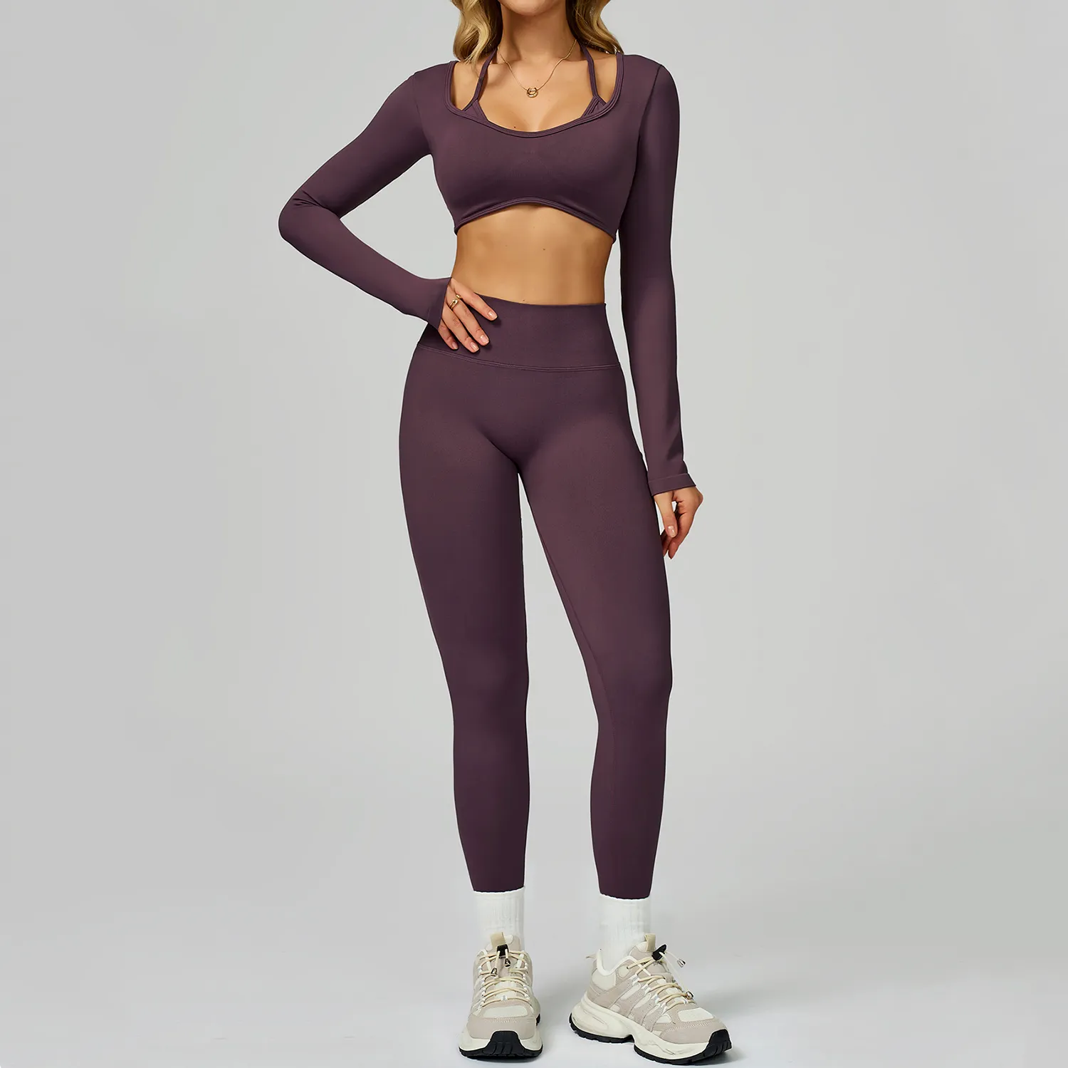 Seamless Yoga Leggings Wholesale Workout Wear Yoga Pants Suppliers Private Label Activewear Manufacturers