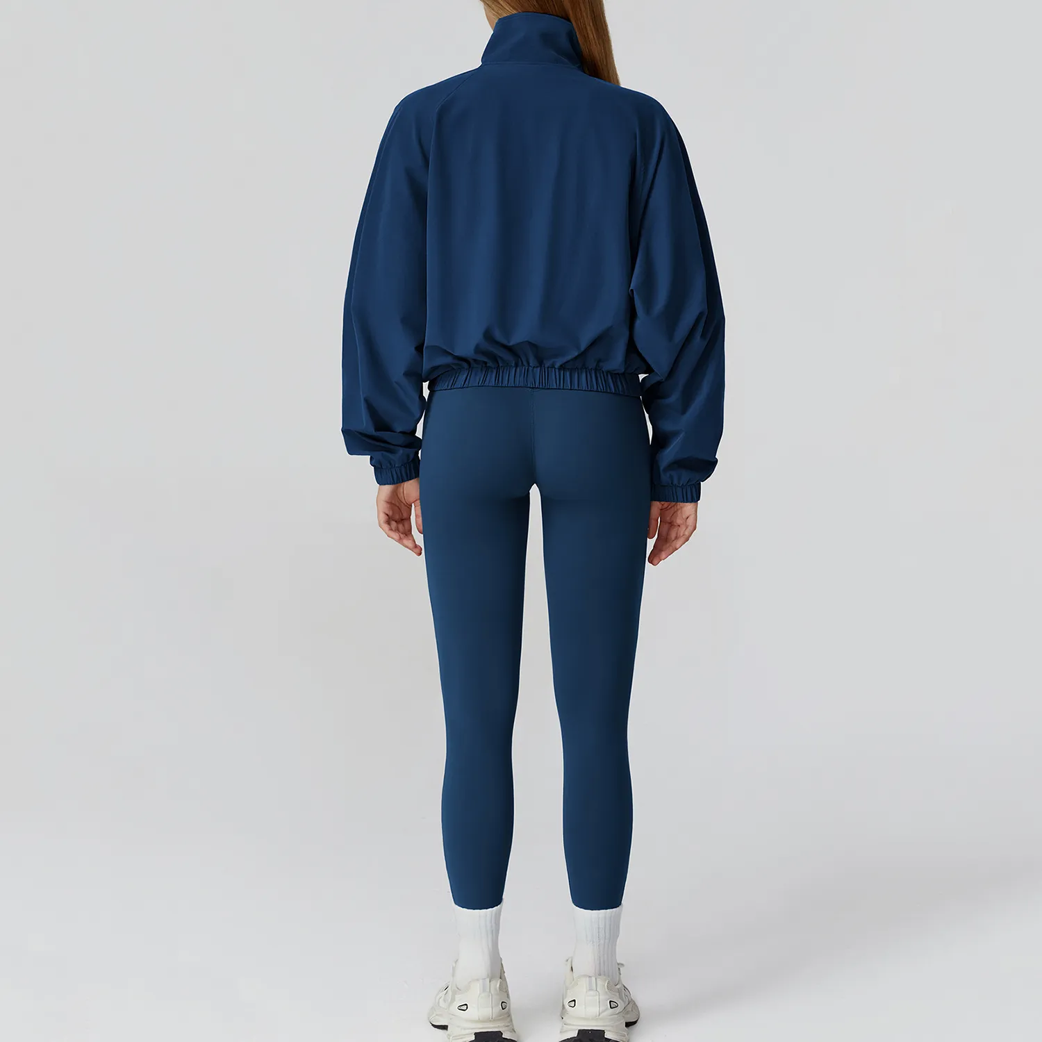 Lightweight Workout Jacket White Label Activewear Athletic Zip Up Jacket Sportswear Vendors