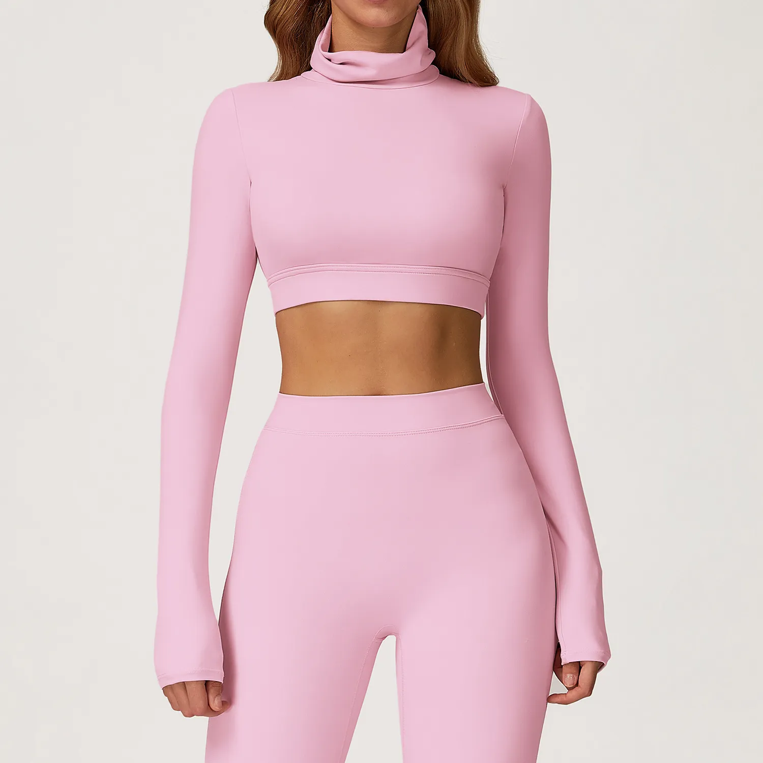 Long Sleeve Fitness Shirt for Running Custom Athletic Apparel Private Label Activewear Wholesale Gym Wear