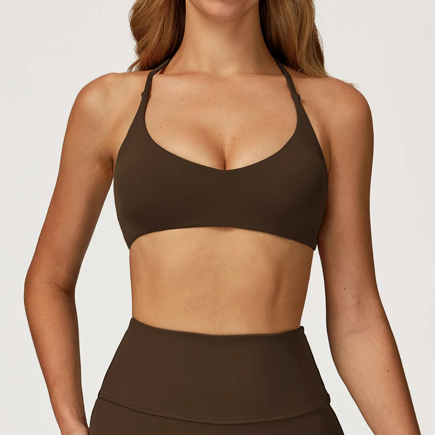 Wholesale Sports Bra Gym Clothing Manufacturers Private Label Activewear Sports Bra Manufacturers