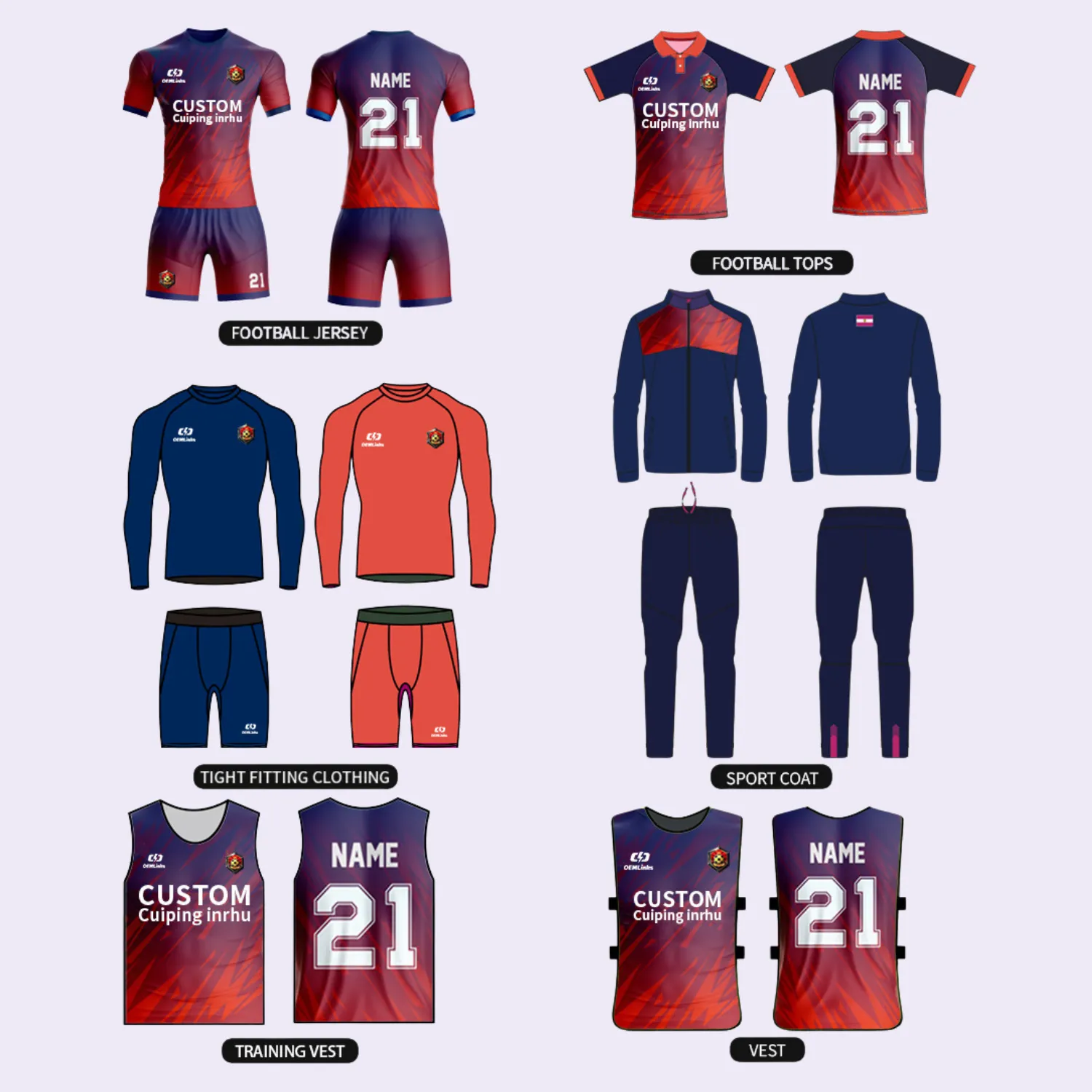 personalized soccer shirts personalized soccer jackets custom soccer jersey designer soccer training suits football shirt customizer