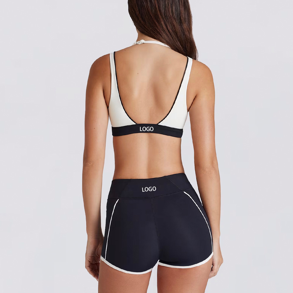 Custom Workout Sets Sportswear Supplier China Wholesale Gym Shorts Private Label Sportswear