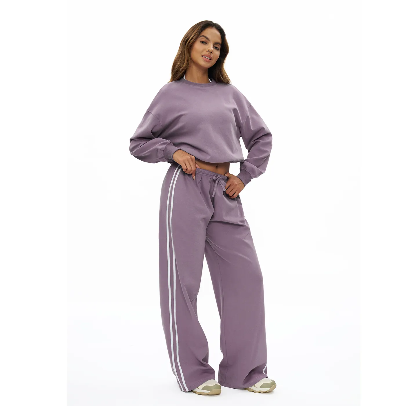 Custom Hooded Sweatshirt​ Fitness Apparel Distributor Private Label Activewear Crew Neck Pullover