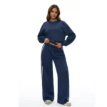 Custom Hooded Sweatshirt​ Fitness Apparel Distributor Private Label Activewear Crew Neck Pullover