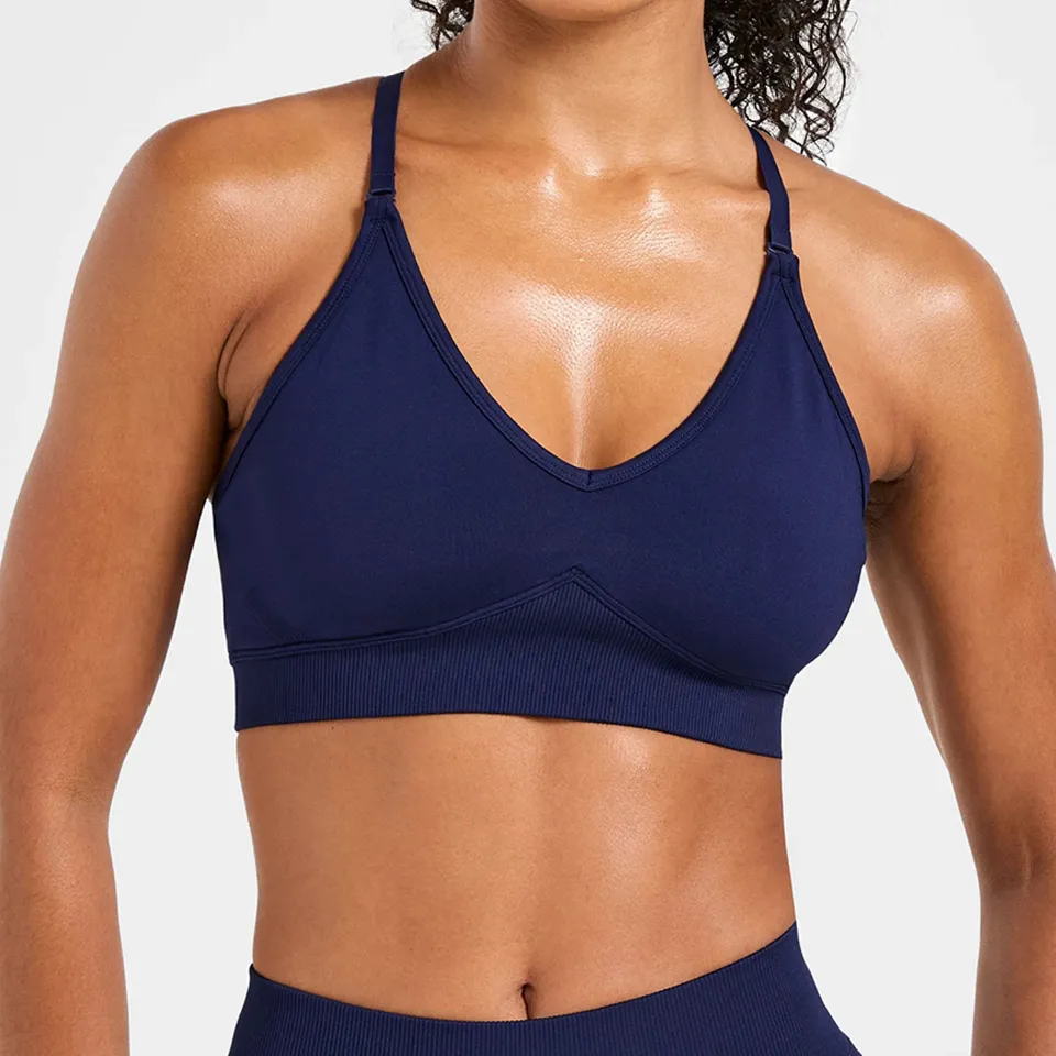 Sports Bra Wholesale Custom Gym Clothes Seamless Clothing Suppliers Seamless Gym Wear