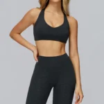 Sports Bra Manufacturers Racerback Sports Bra Gym Wear Wholesale Custom Activewear