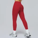 Leggings Manufacturers Yoga Pants Suppliers Private Label Athletic Wear with Cationic Fabric