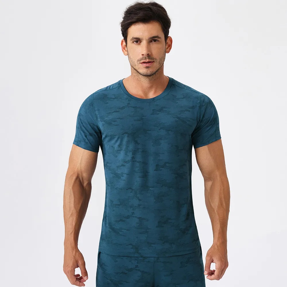 Men's Athletic T Shirts Mens Activewear Wholesale Custom Gym Shirts​ Workout Cothing Manufacturers