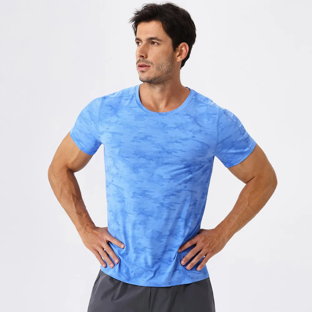 Men's Athletic T Shirts Mens Activewear Wholesale Custom Gym Shirts​ Workout Cothing Manufacturers
