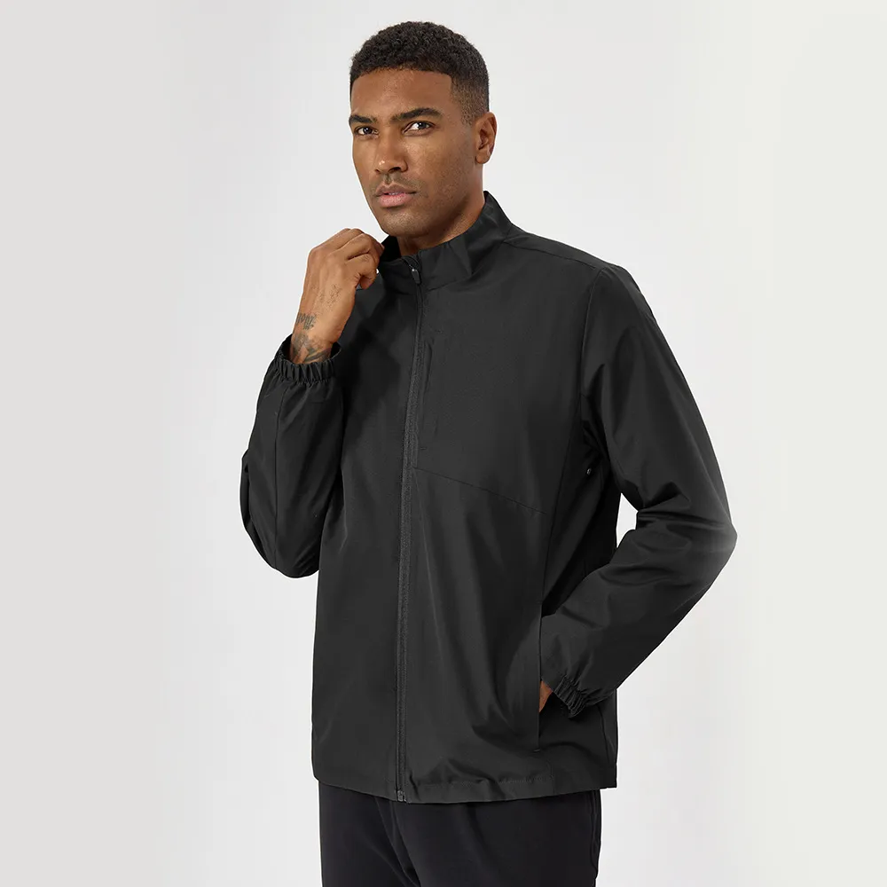 Waterproof Jackets For Men Wholesale Mens Activewear Stand Collar Sports Windbreaker Jacket​