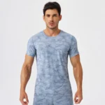 Men's Athletic T Shirts Mens Activewear Wholesale Custom Gym Shirts​ Workout Cothing Manufacturers