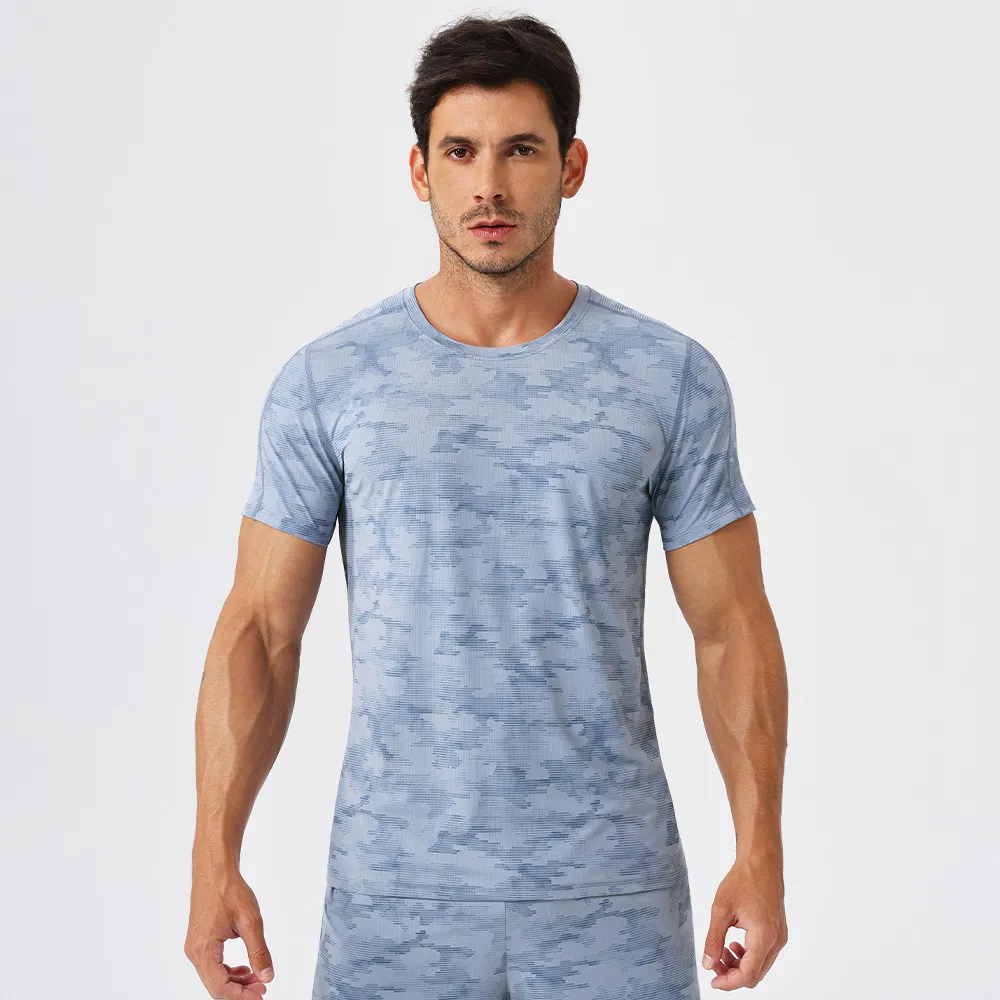 Men's Athletic T Shirts Mens Activewear Wholesale Custom Gym Shirts​ Workout Cothing Manufacturers
