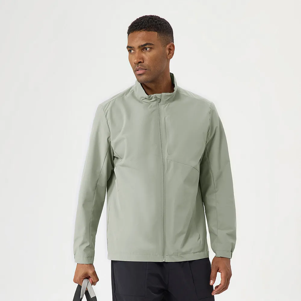 Waterproof Jackets For Men Wholesale Mens Activewear Stand Collar Sports Windbreaker Jacket​