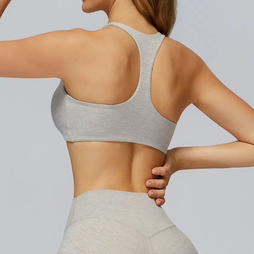 Sports Bra Manufacturers Racerback Sports Bra Gym Wear Wholesale Custom Activewear
