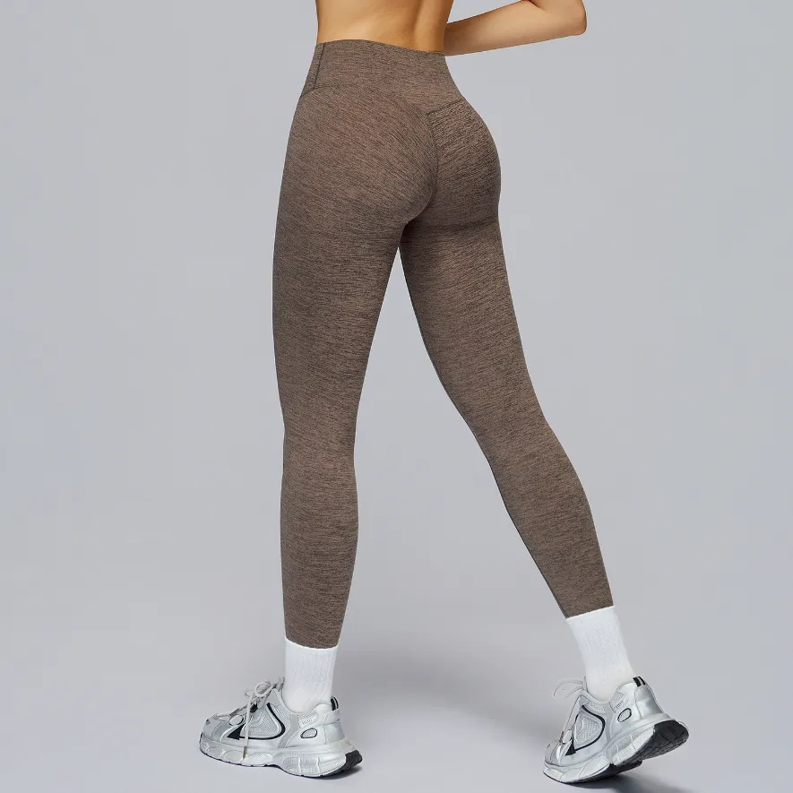 Leggings Manufacturers Yoga Pants Suppliers Private Label Athletic Wear with Cationic Fabric