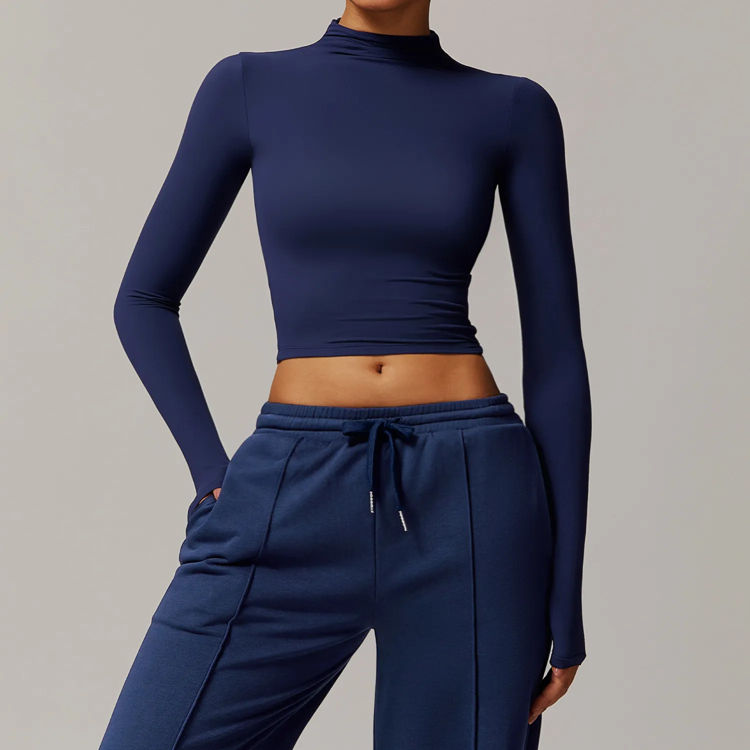 Long Sleeve Yoga Tops​ Yoga Outfits Wholesale Workout Cothing Manufacturers Wholesale Yoga Wear