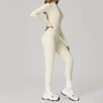 Womens Workout Bodysuit Private Label Sports Clothing Custom Fitted Jumpsuit Bulk Sportswear