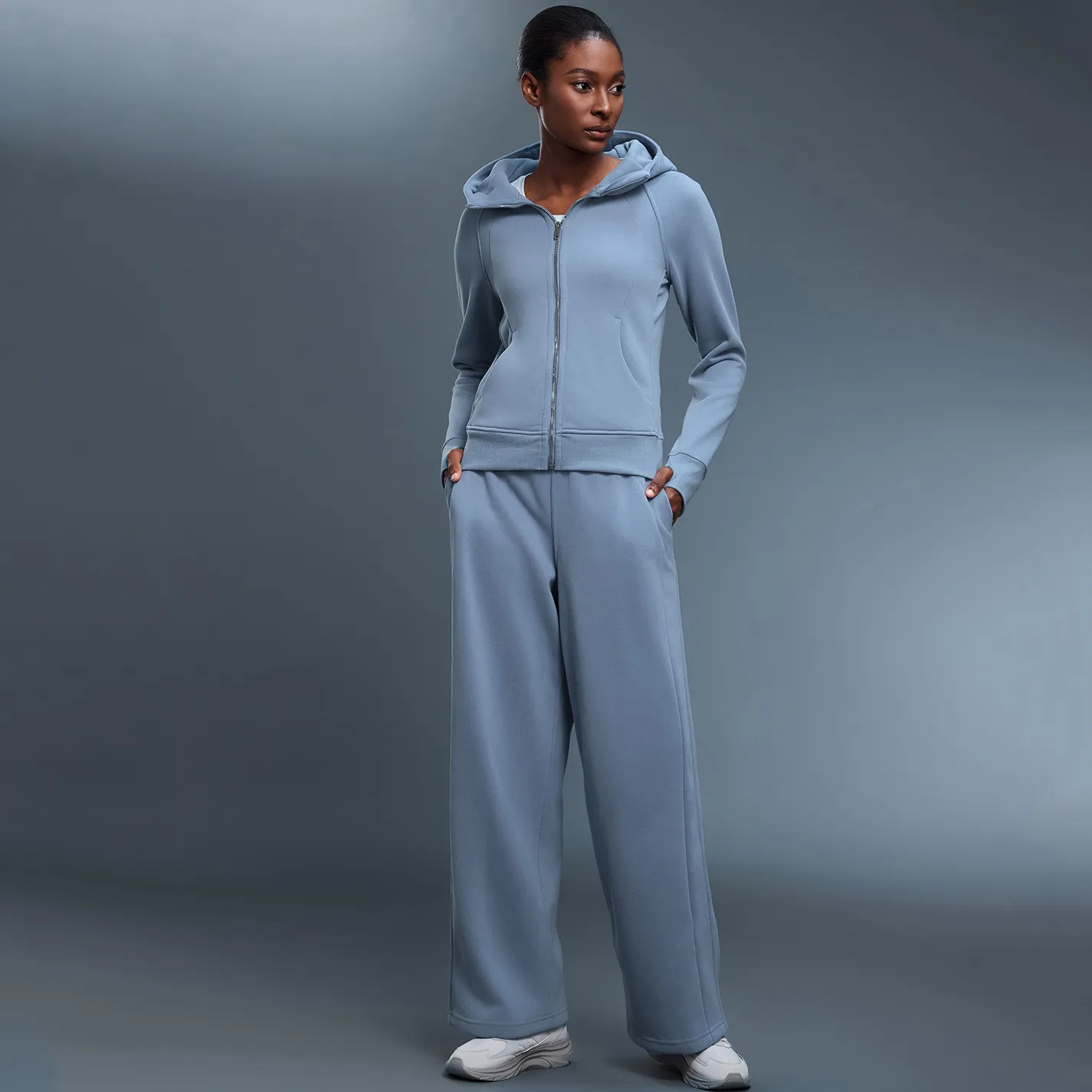 Customize Your Own Sweatpants​ Women's Fleece-Lined Sweatpants Athleisure Manufacturers