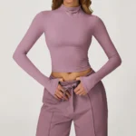 Long Sleeve Yoga Tops​ Yoga Outfits Wholesale Workout Cothing Manufacturers Wholesale Yoga Wear