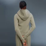 Custom Hooded Sweatshirt​ Women's Fleece-Lined Hooded Yoga Jacket White Label Casual Wear