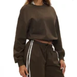 Custom Hooded Sweatshirt​ Fitness Apparel Distributor Private Label Activewear Crew Neck Pullover