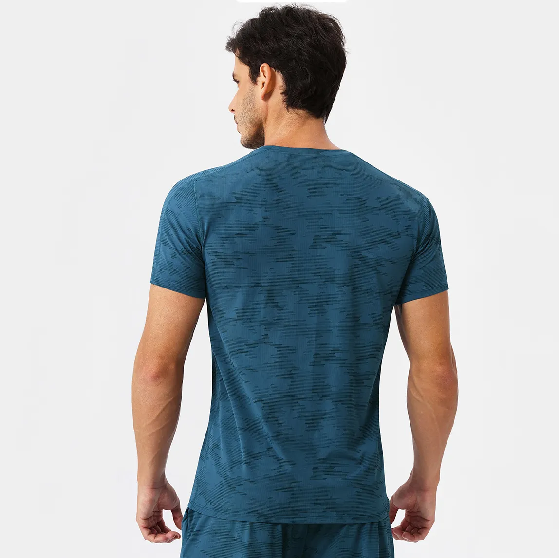 Men's Athletic T Shirts Mens Activewear Wholesale Custom Gym Shirts​ Workout Cothing Manufacturers
