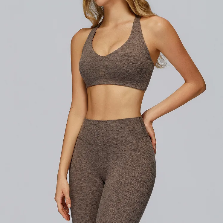 Sports Bra Manufacturers Racerback Sports Bra Gym Wear Wholesale Custom Activewear