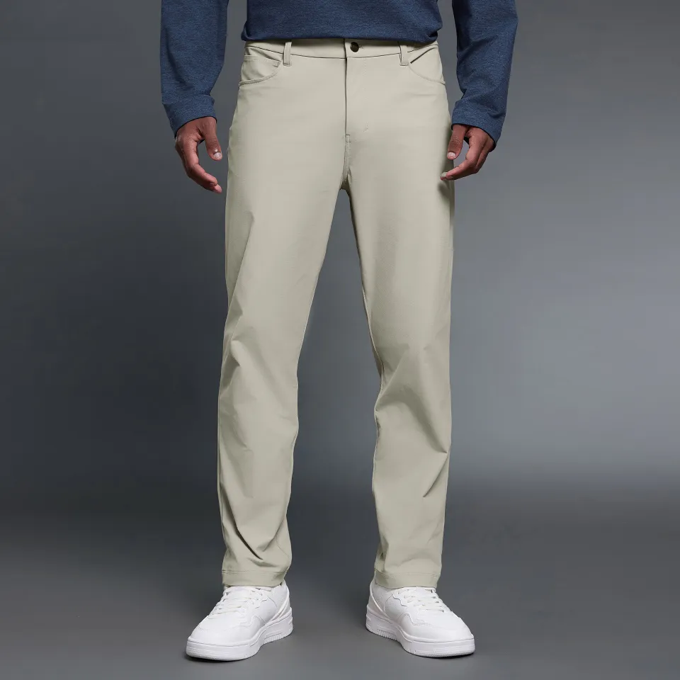 Mens Activewear Wholesale Private Label Athletic Apparel Straight-Leg Casual Trousers Athleisure Pants Mens Athletic Pants