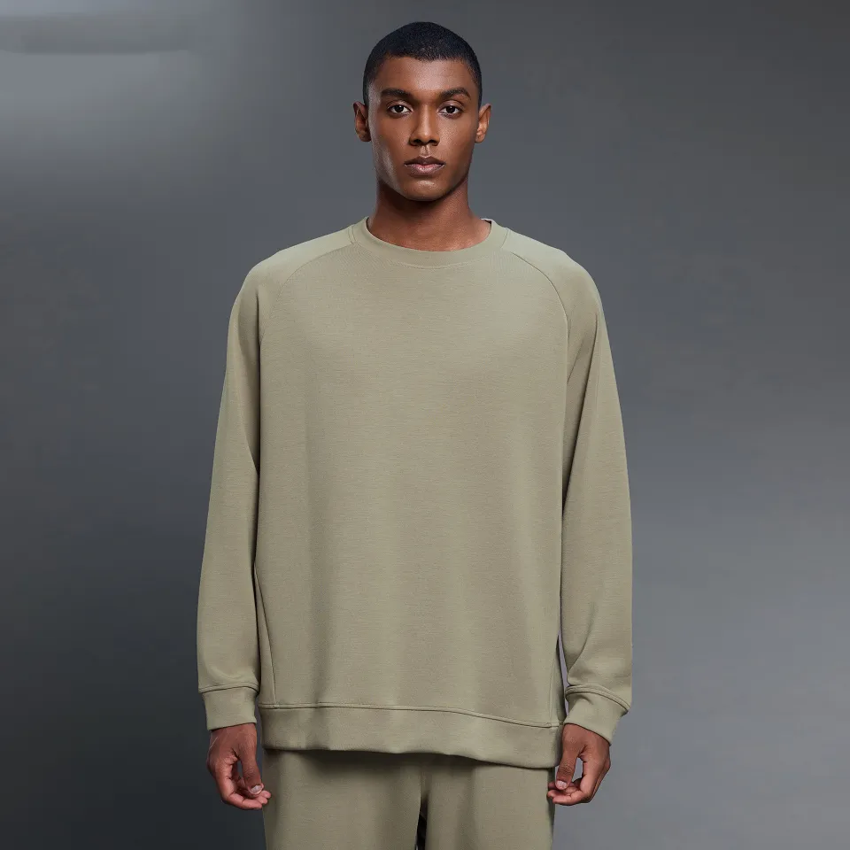 Custom Pullover Sweatshirts​ Wholesale Activewear Suppliers Men Crew Neck Hoodie Manufacturer​