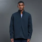 Activewear Private Label Black Sports Jacket Mens China Clothing Factory Lightweight Workout Jacket