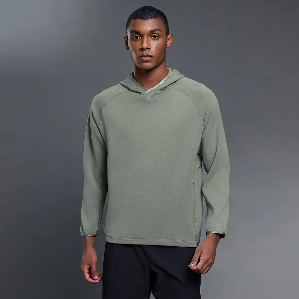 Custom Hooded Sweatshirt​ High-Quality Custom Hoodies​ for Men Bulk Fitness Clothing Athleisure Manufacturers