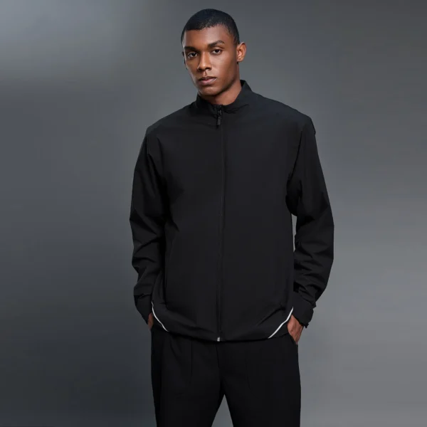 Fleece-Lined Training Jacket Athletic Lightweight Jacket Custom Gym ...