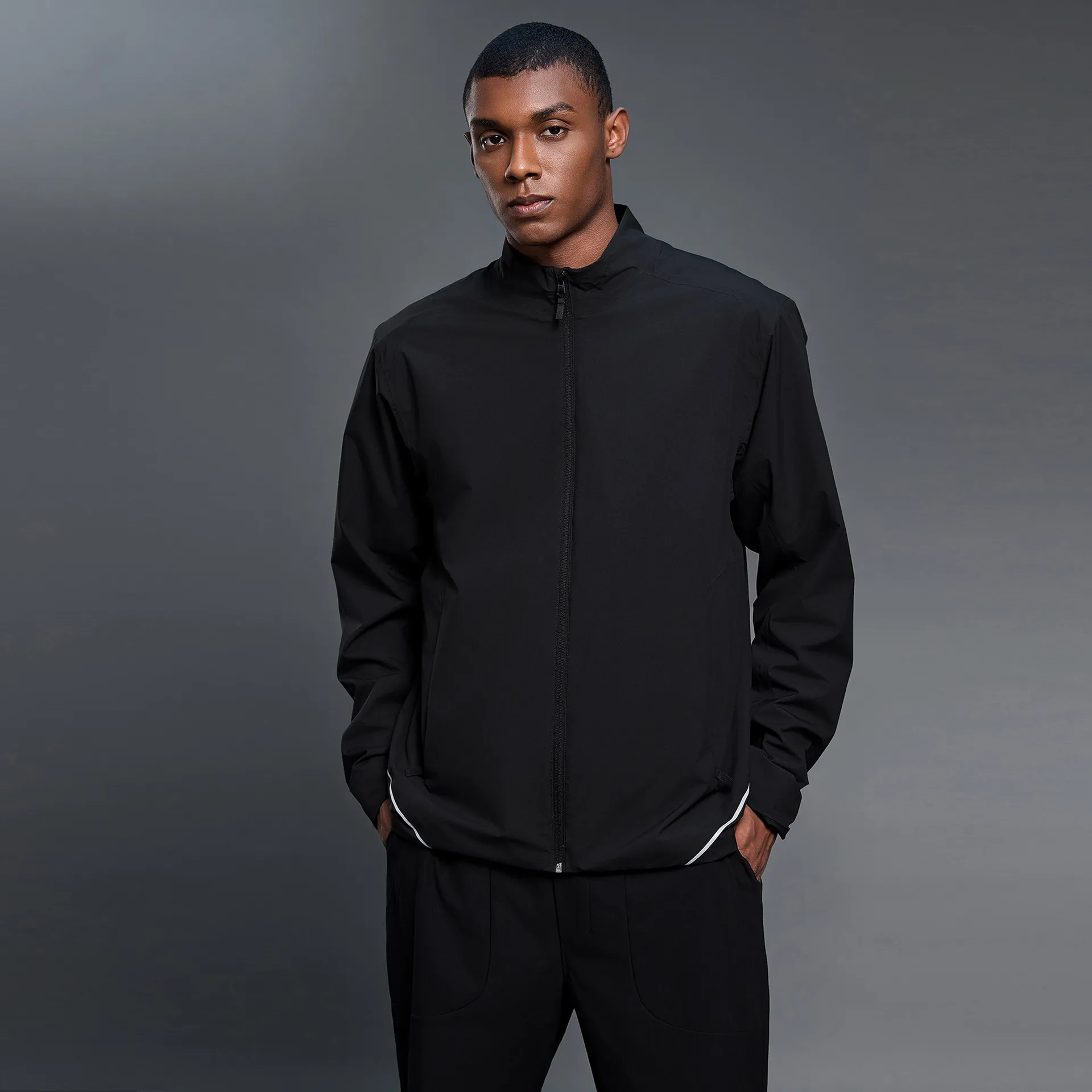 Fleece-Lined Training Jacket Athletic Lightweight Jacket Custom Gym Wear Manufacturers