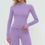 Fitness Jacket Womens Slim Fit Suit Jacket Gym Apparel Manufacturers Private Label Activewear Manufacturers