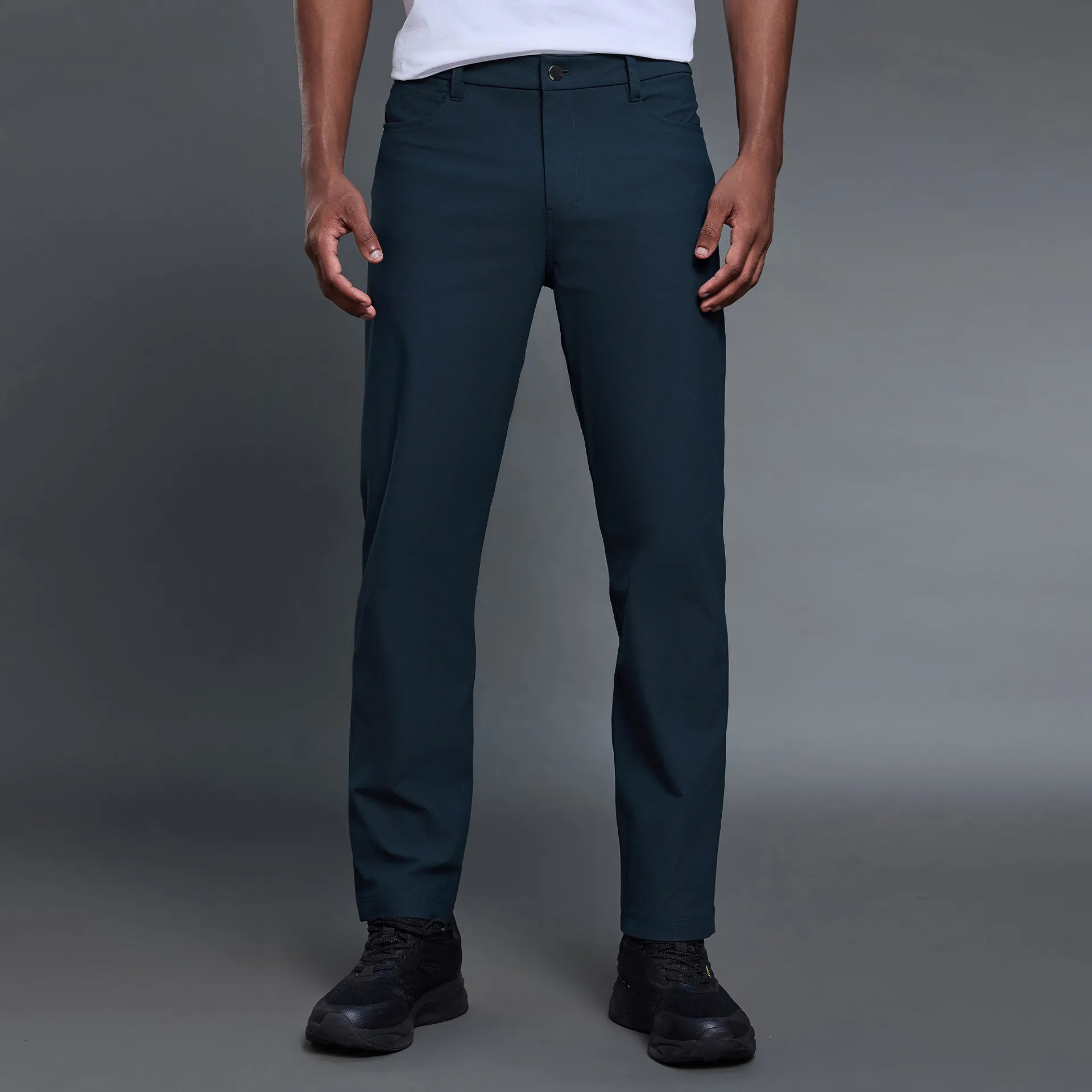 Mens Activewear Wholesale Private Label Athletic Apparel Straight-Leg Casual Trousers Athleisure Pants Mens Athletic Pants