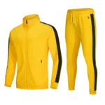 Custom Tracksuit Men's Winter 2-Piece Sports Set Wholesale Sports Jacket with Zipper Private Label Sportswear Gym Wear Manufacturers