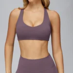 Racerback Sports Bra Custom Workout Wear China Clothing Factory Wholesale Fitness Bra