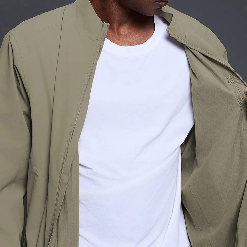 Fleece-Lined Training Jacket Athletic Lightweight Jacket Custom Gym Wear Manufacturers